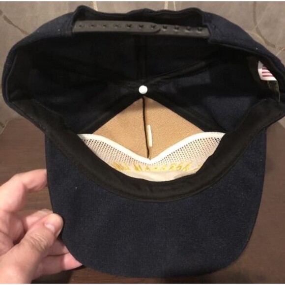 USS Abraham Lincoln Hat Cap CVN-72 Snapback North Star Military Embroidered - Picture 7 of 10